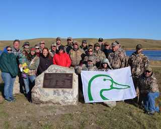 Dedication of Pat Nolan accessible blind in Montana