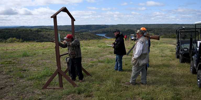 Competitors take aim at the 2019 Eastern Continental Shoot.