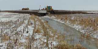 Eastern South Dakota wetland restoration 