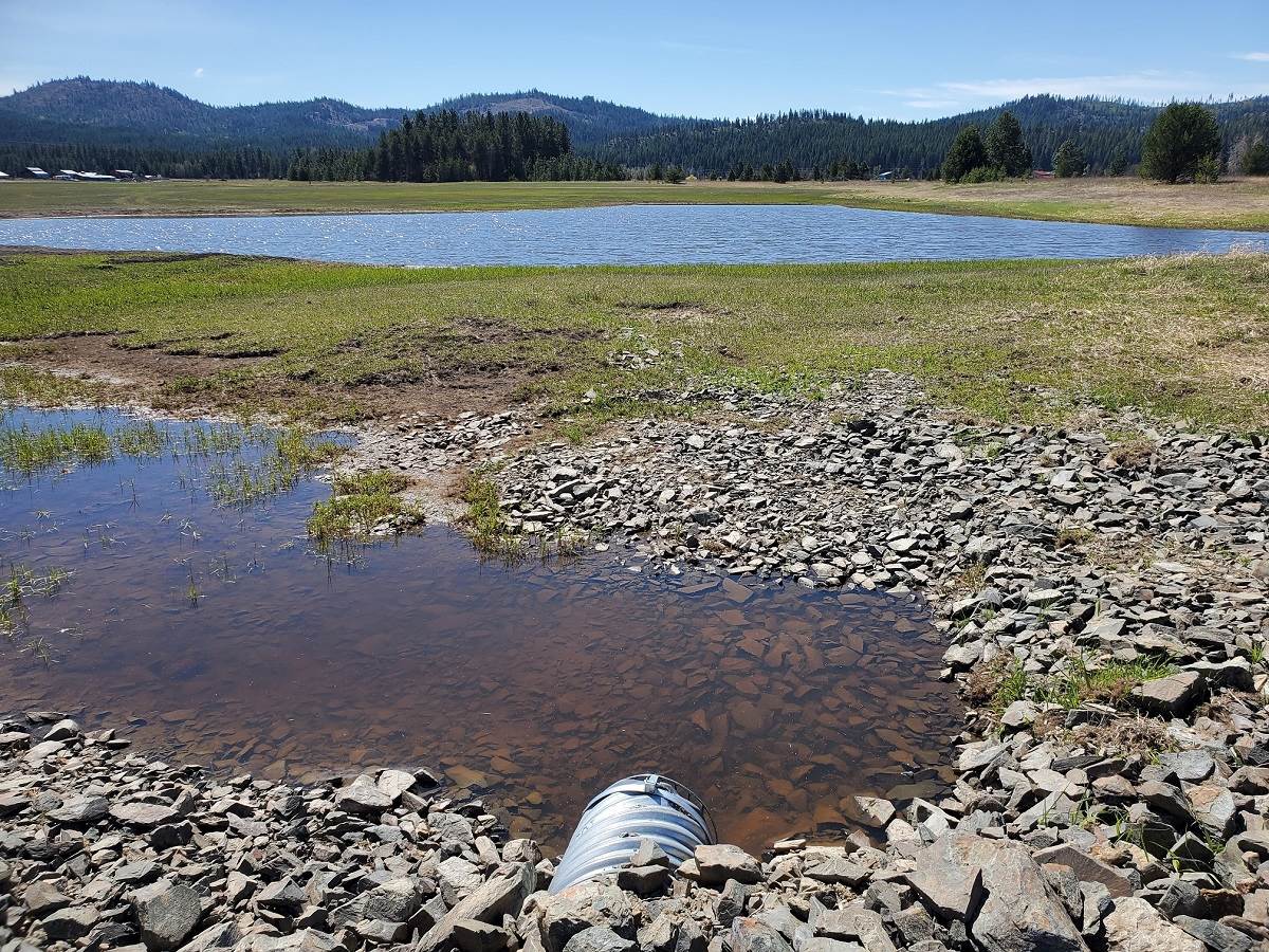 Wetland Reserve Easement Program property restored in northeastern Washington