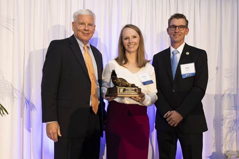 Ducks Unlimited receives award at the University of Florida/Institute of Food and Agricultural Sciences’ annual Dinner of Distinction
