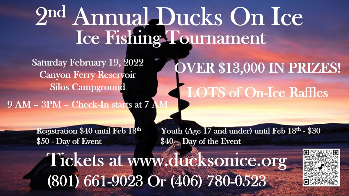 Montana Ice Fishing Tournament Feb. 19