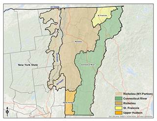 Map of Vermont