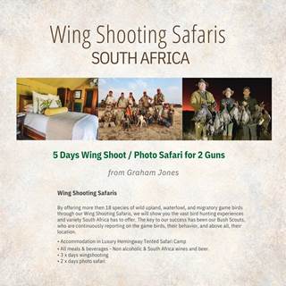 Wing Shooting S Africa