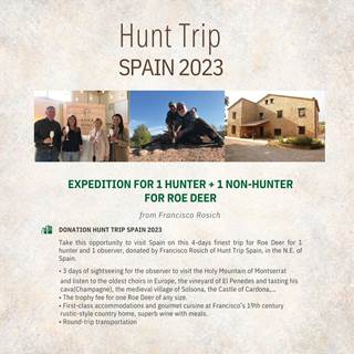 Hunt Trip Spain